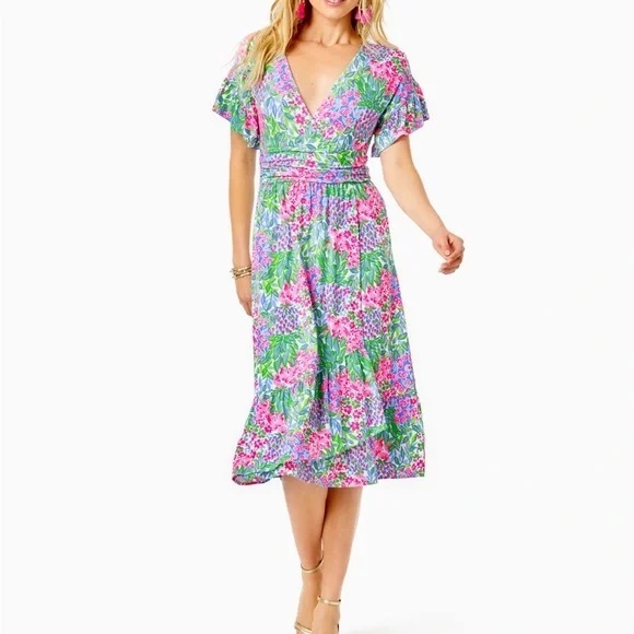 Lilly Juliet Midi Dress XL - Picture 1 of 2